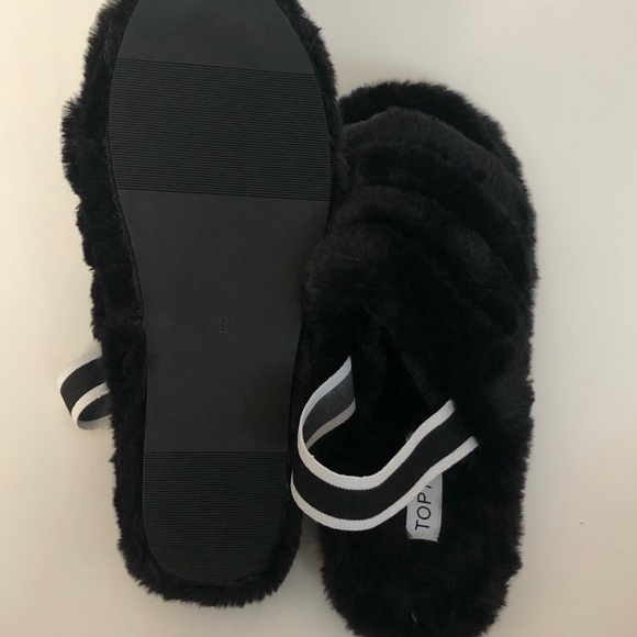 Black Sandals size 9 - Picture 4 of 6